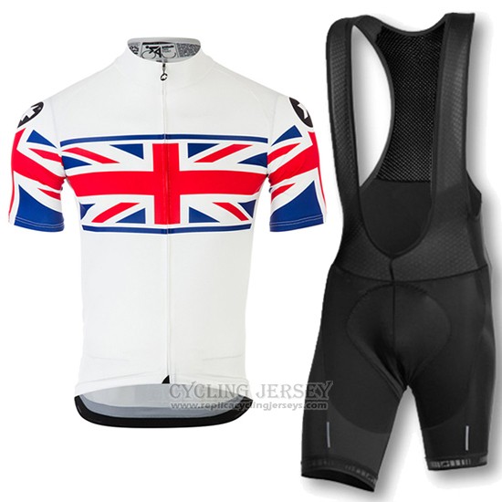 2016 Cycling Jersey Assos Red and White Short Sleeve and Bib Short